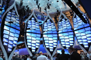 Booth de Samsung