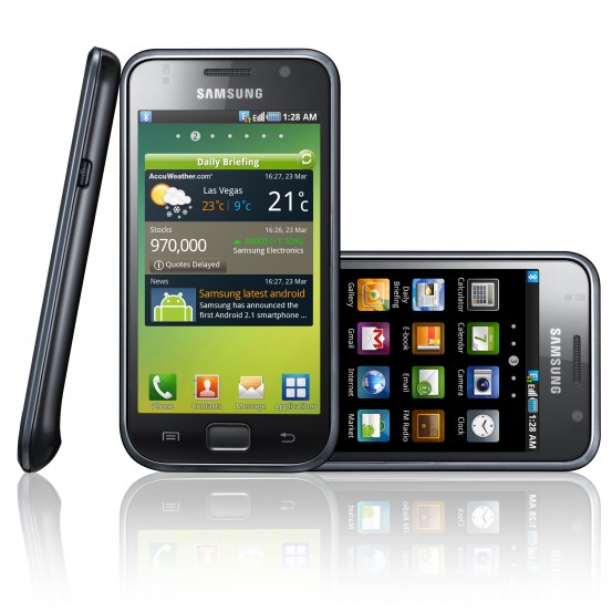 Teléfono móvil Galaxy S con Android (foto: Samsung)