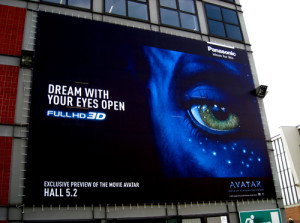 Poster Panasonic 3D Avatar
