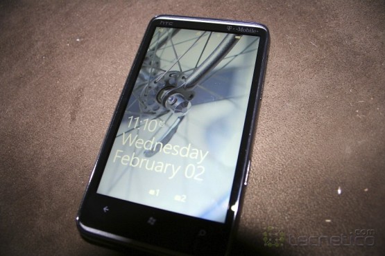 HD7 con Windows Phone 7 HD7 con Windows Phone 7