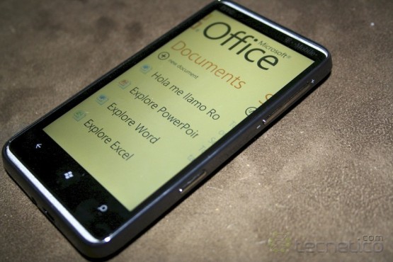Office en Windows Phone 7 Office en Windows Phone 7