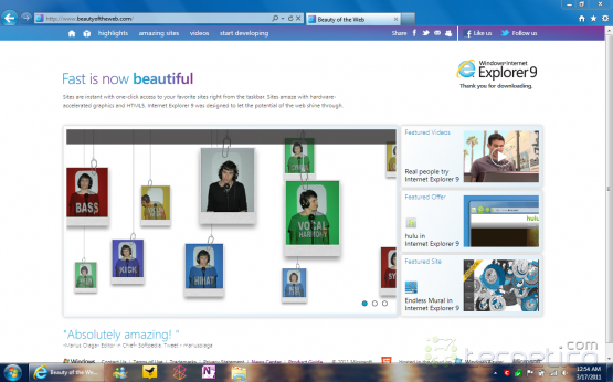 Internet Explorer 9