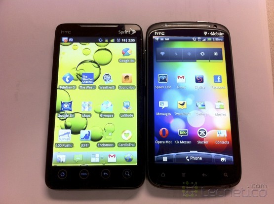 HTV EVO 4G de Sprint y el HTC Sensation 4G para T-Mobile HTV EVO 4G de Sprint y el HTC Sensation 4G para T-Mobile