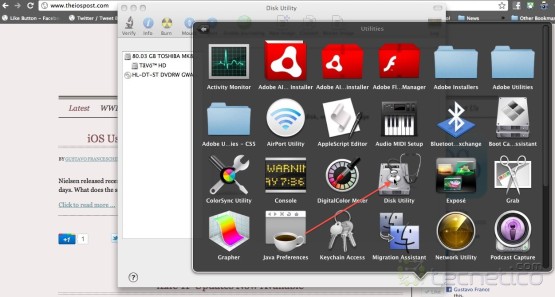 MacOSLionBootDVD Seleccionar Disk Utility