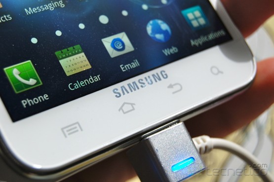 Samsung Galaxy Note para AT&T en color blanco