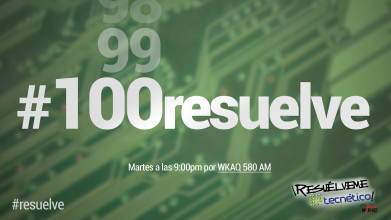 Notas y grabación de “¡Resuélveme Tecnético!” por Univisión Radio – edición #100 – 7/29/2014
