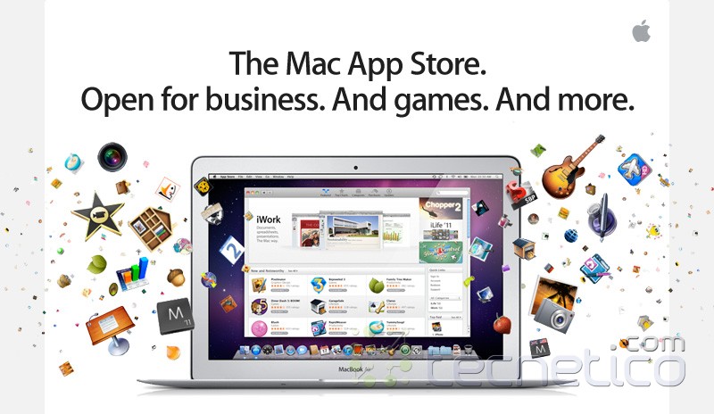 Apple Reporta 1 millon de Descargas en el Mac App Store en 24 Horas