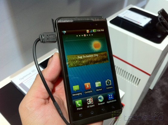 LG Thrill 4G (Optimus 3D) Foto: Tecnetico.com