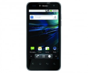 T-Mobile G2x del fabricante LG Foto: T-Mobile