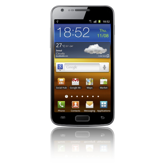 Galaxy S II con conectividad para redes con tecnología LTE Foto: Samsung