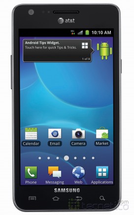 Samsung Galaxy S II para AT&T Samsung Galaxy S II para AT&T / Foto: Samsung