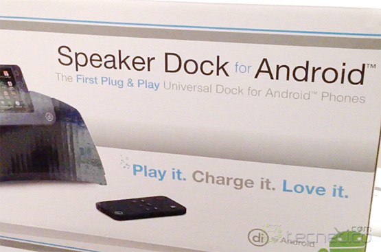 Speaker-Dock-for-Android Empaque del Speaker Dock for Android