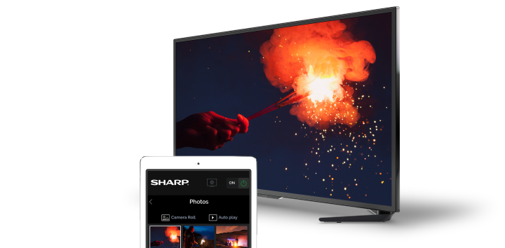 Sharp TV and Android phone