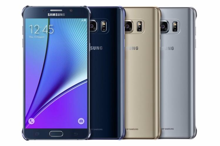 Los colores del Galaxy Note 5 (foto: Samsung)