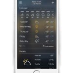 Yahoo Weather iOS app