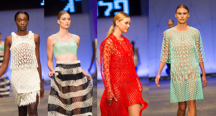 La colección de moda creada en impresoras 3D por la diseñadora Danit Peleg (foto: Danit Peleg)