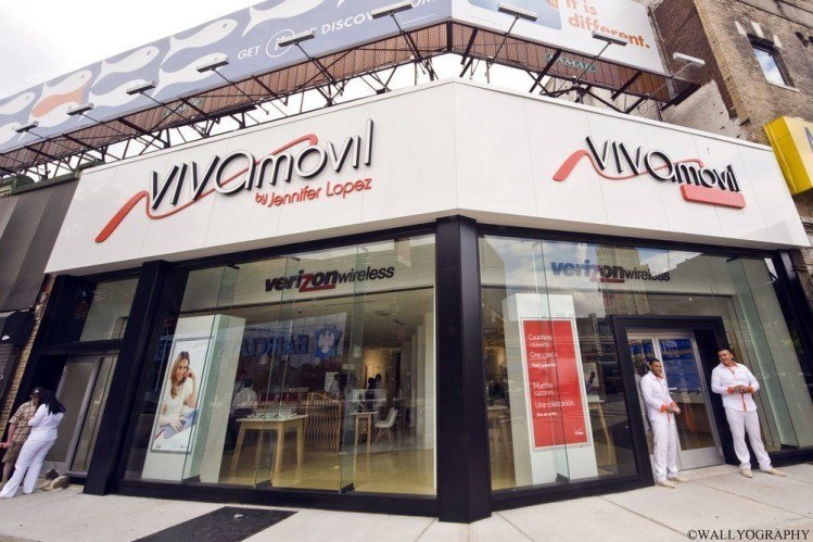 La tienda "flagship" de Viva Móvil en Brooklyn, frente al Barclays Center (foto: Viva Móvil)
