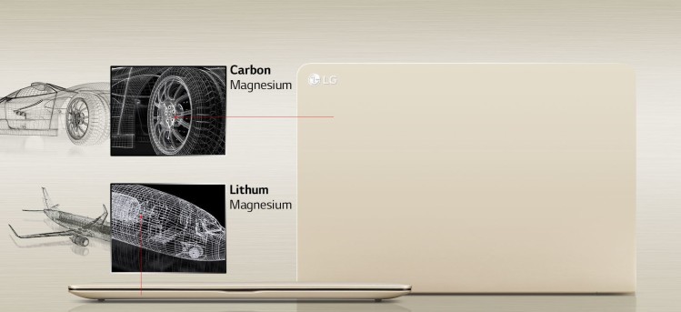 LG detalla los materiales utilizados en los modelos Gram 14 (foto: LG) 