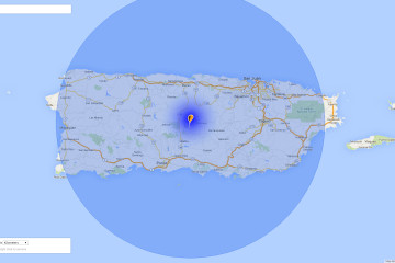 Un sÃ³lo globo de Project Loon es capaz de proveer al 100% de la isla principal de Puerto Rico una conexiÃ³n a internet de hasta 22 mbps (ilustraciÃ³n: TecnÃ©tico)