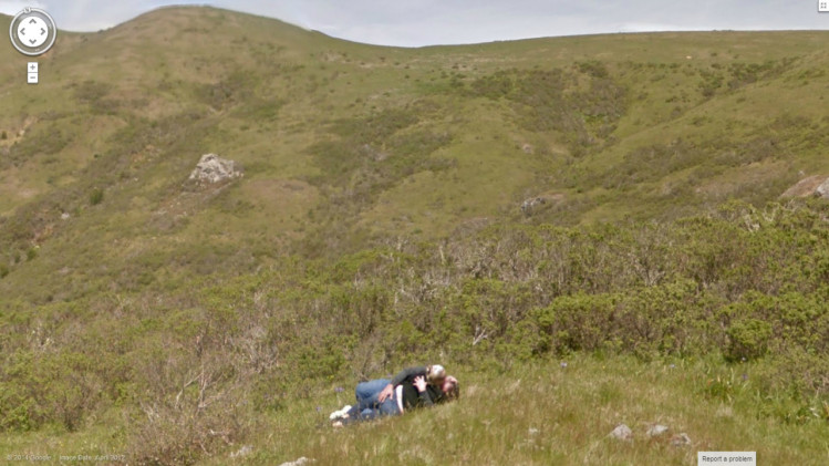 Google Maps Street View, en una localidad no indicada