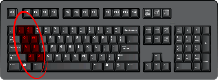 keyboard-1qaz2wsx