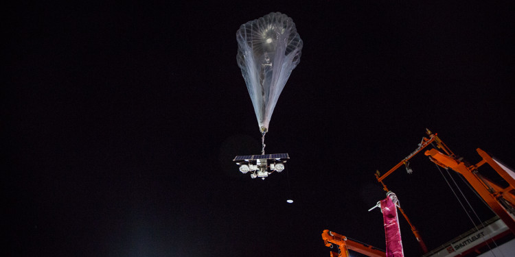 Project Loon lanza uno de sus globos en Puerto Rico (suministrada)