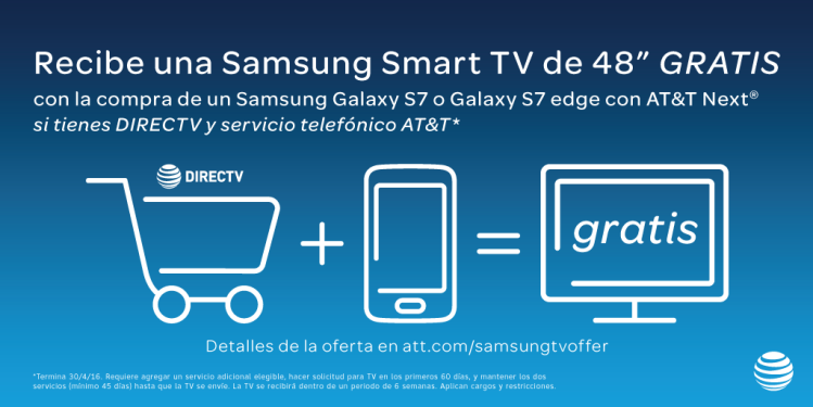 Así­ funciona la oferta de AT&T y Samsung (suminstrado)