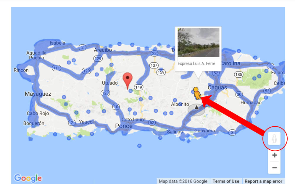 san juan puerto rico map google