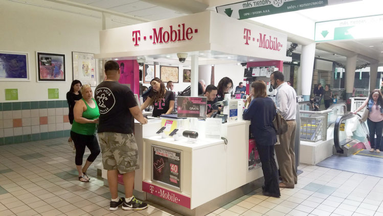 Este quiosco ha logrado ubicarse entre los más rentables de T-Mobile en Puerto Rico (foto: Tecnético)