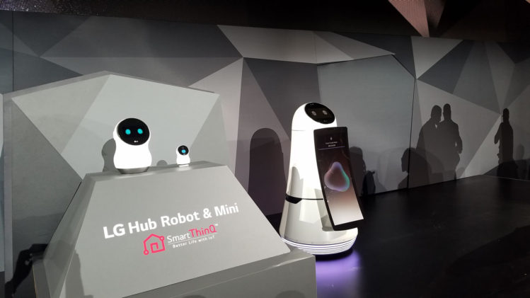 El Hub Robot de LG viene en dos convenientes tamaños (foto: Tecnético)