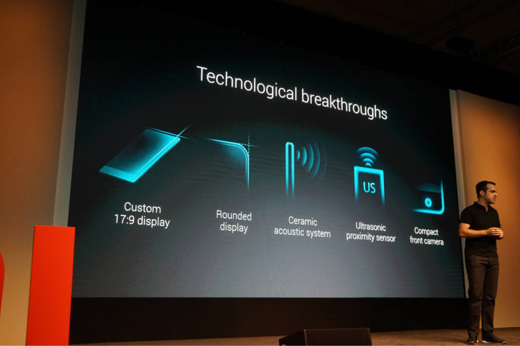 Además de su enorme pantalla, esquinas curvas y sin borde, el Mi Mix integra otras impresionantes tecnologí­as (foto: Tecnético)