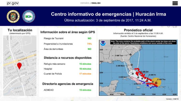 Antes del evento que causa la emergencia, así­ lucirí­a el "dashboard" o tablero en una computadora o tablet (ilustración: Tecnético)