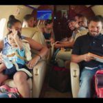 Empleados de Best Buy son evacuados de Puerto Rico en un avión privado gestionado por Best Buy (fotocaptura de pantalla)