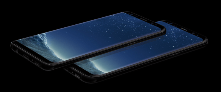 "Infinity Display" del Galaxy S8 y S8+