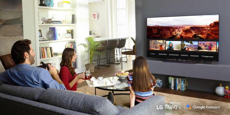 Los televisores de LG se convierten en los primeros en el mercado en integrar el Google Assistant (foto: LG)