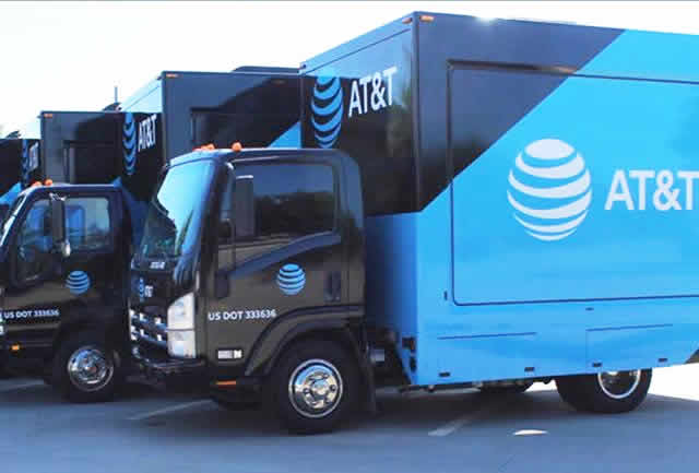 Este es el tipo de vehículo que ya es utilizado en Estados Unidos continentales para llevar a donde sea necesario tiendas AT&T con sus productos y servicios (AT&amp;T Mobile Team PR/Instagram)