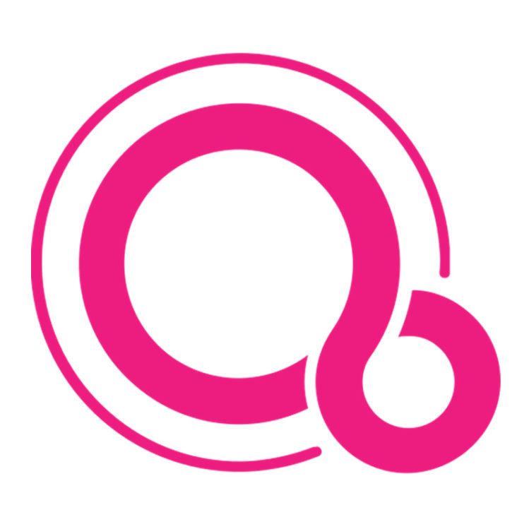 Logo del sistema operativo "Fuschia" de Google (foto: Google)