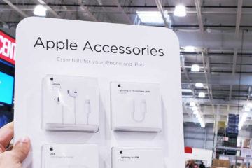 "Bundle" o paquete de accesorios Apple para iPhone y iPad a la venta en Costco (foto: Tecnético)