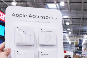 "Bundle" o paquete de accesorios Apple para iPhone y iPad a la venta en Costco (foto: TecnÃ©tico)