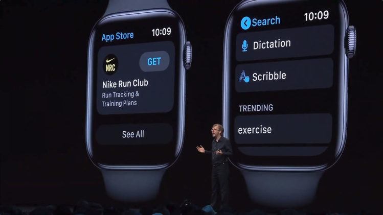 Kevin Lynch de Apple explica los beneficios para watchOS de tener su propia tienda de apps (fuente: Apple)